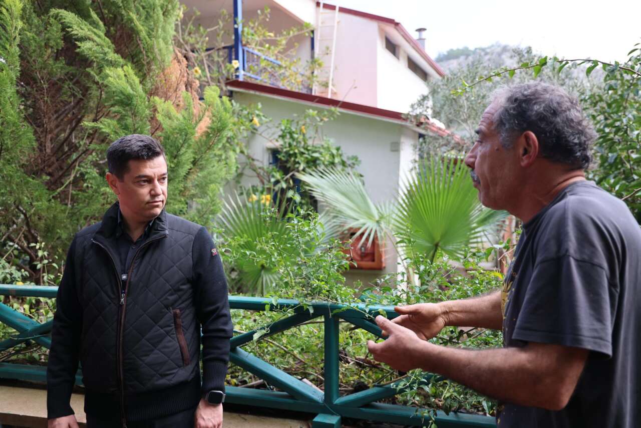 Başkan Ünlü Selden Etkilenen Mahallelerde İncelemelerde Bulundu 5